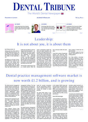Dental Tribune UK No. 2, 2023 Dental Tribune UK No. 2, 2023