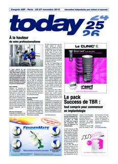 today ADF Paris 25 Nov. 2010 today ADF Paris 25 Nov. 2010