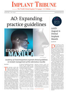 Implant Tribune U.S. No. 7, 2016