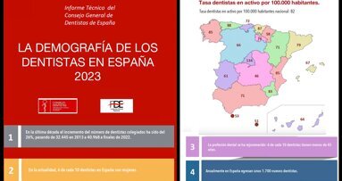 Significativo aumento del número de dentistas en España