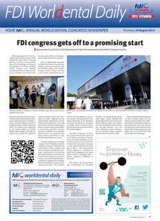 World Dental Daily Istanbul 2013, 29 August World Dental Daily Istanbul 2013, 29 August
