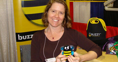 Buzzy device makes injections easier for kids