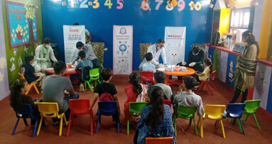 DDC faculty’s oral health awareness visit to SAJ Academy