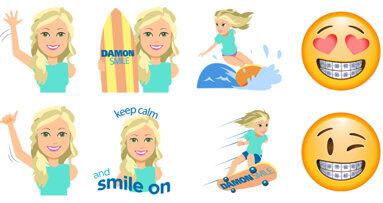 Bethany Hamilton teams with Damon System braces to launch emoji keyboard