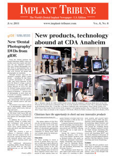 Implant Tribune U.S. No. 6, 2011