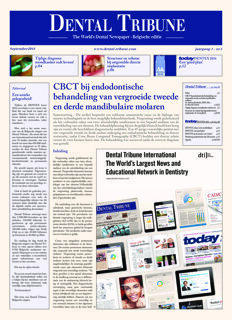 DT Belgium (Flemish) No. 1, 2014