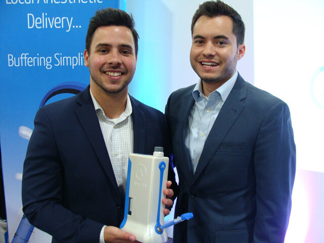 Erick Brito, left, and Ryan Vet of Anutra.