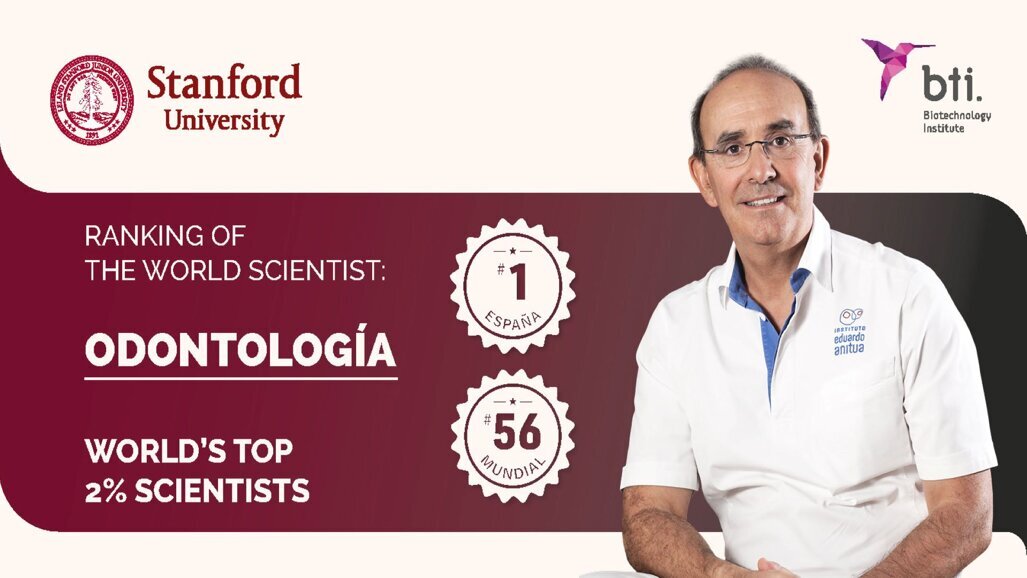 Eduardo Anitua é “dentista espanhol mais influente do mundo”