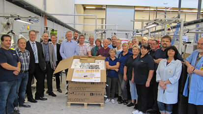 Рентгеновият апарат Heliodent Plus отбеляза 40 000 продадени бройки