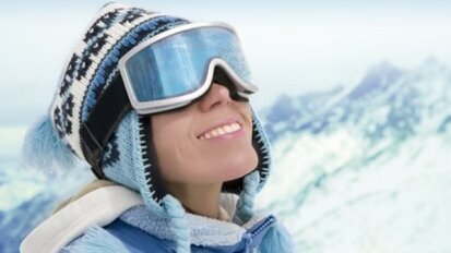 Kłopoty z zębami… na nartach