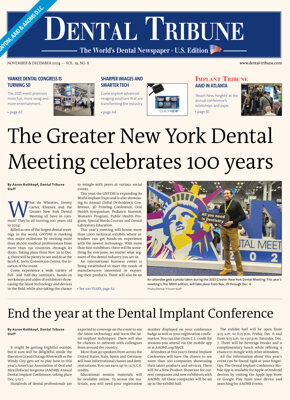 Dental Tribune U.S. No. 8, 2024 Dental Tribune U.S. No. 8, 2024