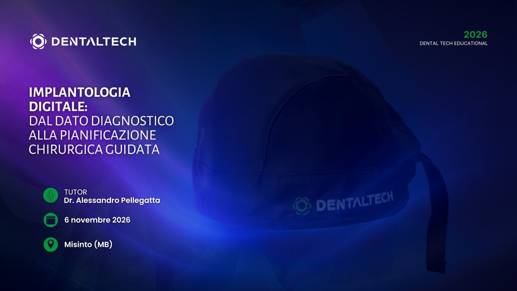Implantologia Digitale: dal dato diagnostico alla pianificazione chirurgica guidata