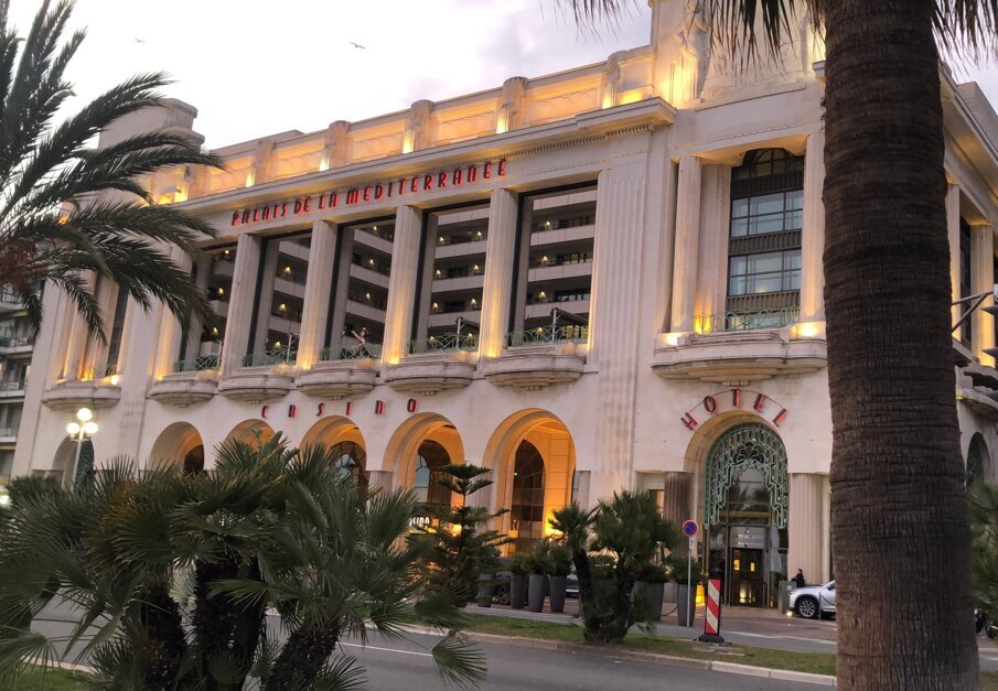 Palais de la méditerranée, Nice. (Photo : Nathalie Schüller)
