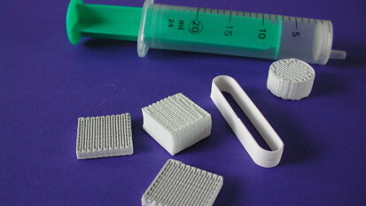 Keramik-Ersatzknochen in wenigen Stunden herstellbar Keramik-Ersatzknochen in wenigen Stunden herstellbar