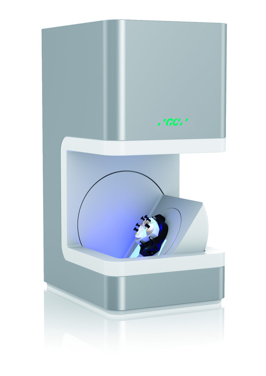 Fig. 22: The model was scanned before being transferred to a machining centre.