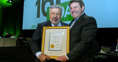 Kess is named an honorary member of ADA