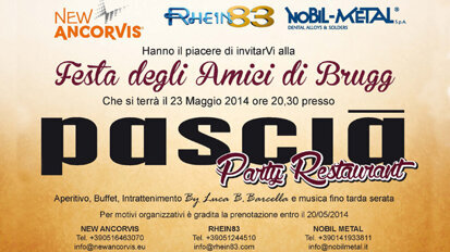 Festeggia con Rhein’83 al Pascià di Riccione