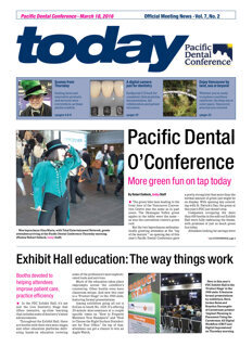 today Pacific Dental Conference Vancouver March 18, 2016 today Pacific Dental Conference Vancouver March 18, 2016