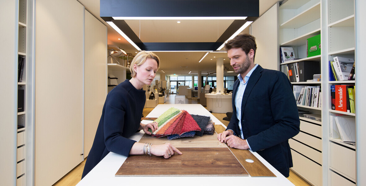 van der Ven Bemusterungsecke 1