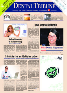 DT Switzerland No. 12, 2016 DT Switzerland No. 12, 2016