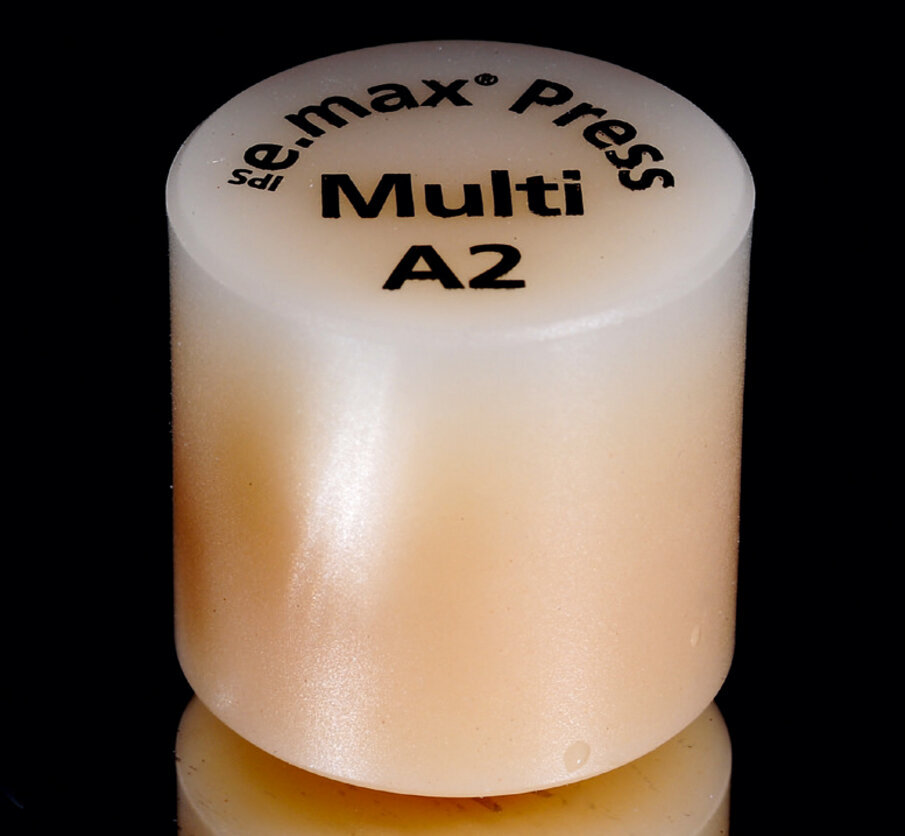 Fig. 2: IPS e.max Press Multi ingot shade A2
