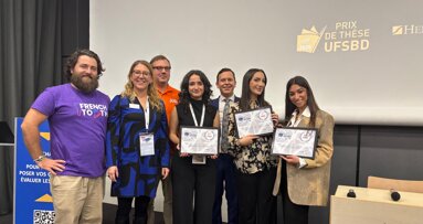 Remise du prix de thèse 2025 à l'ADF
