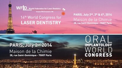 Focus du congrès de la WFLD: dentisterie laser et implantologie orale