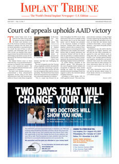 Implant Tribune U.S. No. 7, 2017