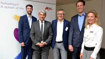 Nobel Biocare präsentiert Keramikimplantat NobelPearl™ Nobel Biocare präsentiert Keramikimplantat NobelPearl™