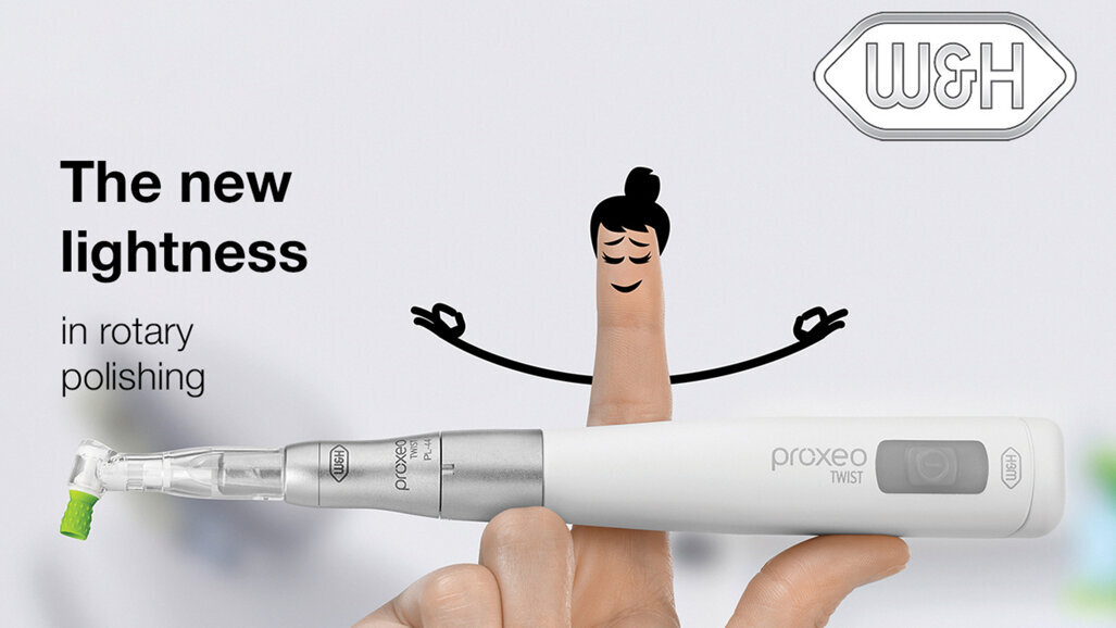 W&H launches new Proxeo Twist Rotary Polishing Systems