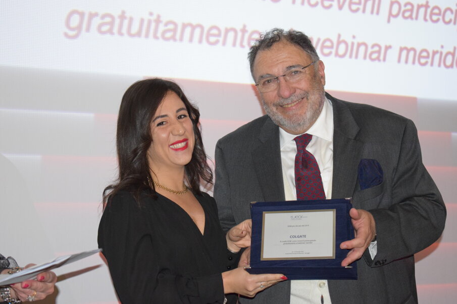 Dott.ssa Graziana Bucci e Prof. Ugo Covani(© Tueor Servizi).