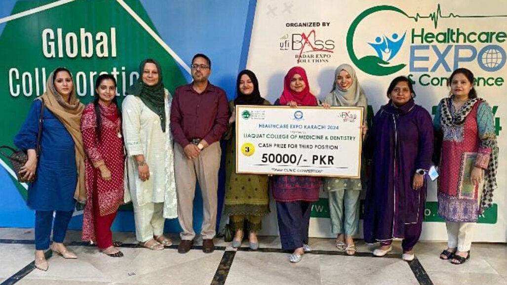 Hamdard University's team shines at Dental Innovate 2024