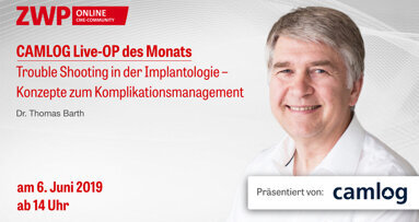 CAMLOG Live-OP: Trouble Shooting in der Implantologie
