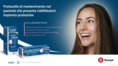 Protocollo di mantenimento nel paziente che presenta riabilitazioni implanto-protesiche