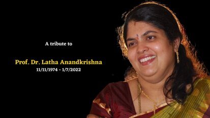 Prof. Dr. Latha Anandkrishna: a beacon of inspiration gone too soon