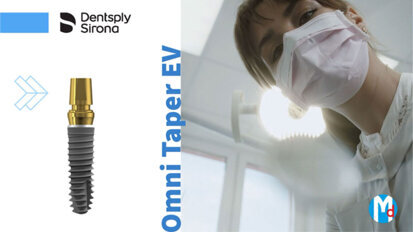 Νέο Εμφύτευμα OMNITAPER EV, DENTSPLYSIRONA: Η Επόμενη Γενιά στην Οδοντιατρική Εμφυτευματολογία