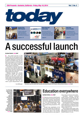 today CDA Anaheim, Calif. May 16, 2014 today CDA Anaheim, Calif. May 16, 2014