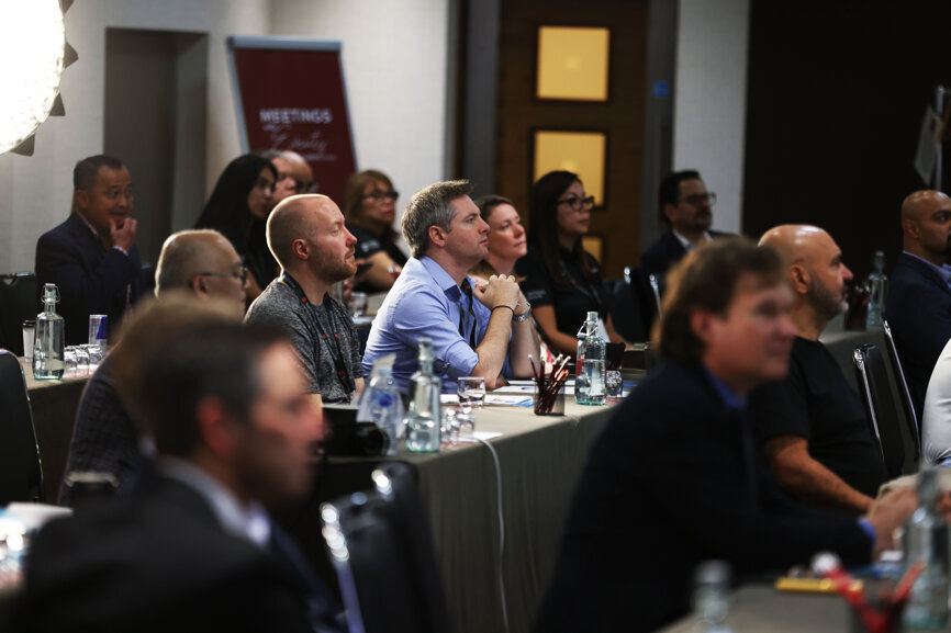 The symposium held the audience’s attention from start to finish.