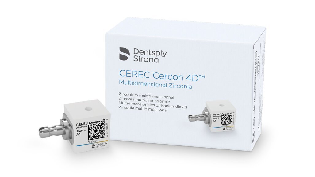 Dentsply Sirona introduces CEREC Cercon 4D