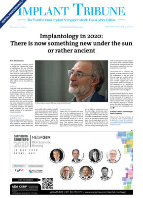 Implant Tribune Middle East & Africa No. 3, 2020