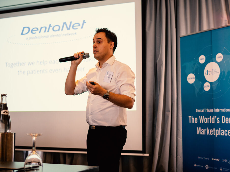 Peter Gerdes represented Denmark, Norway and Iceland and introduced the DentaNet platform. (Photograph: Tom Carvalho, DTI)