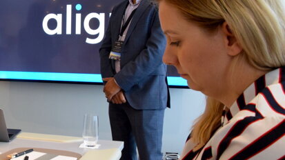 The press briefing on Friday morning provided the attending journalists with detailed information about what could be expected from the event. (Photograph: Monique Mehler, DTI)