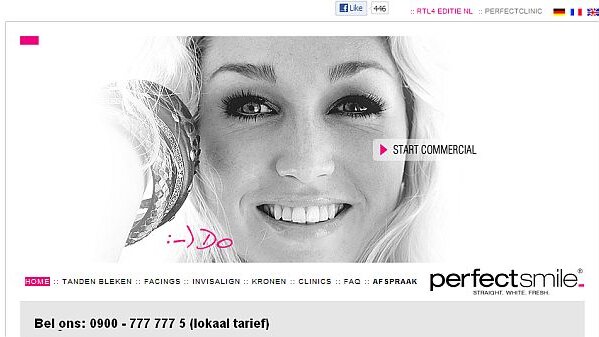 NZa opent aanval op Perfectsmile