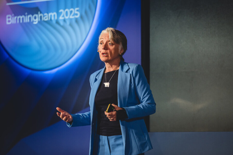 Keynote speaker Ann Daniels, one of Britain’s leading explorers.