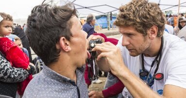 Cientistas alemães para estudar a saúde oral dos refugiados
