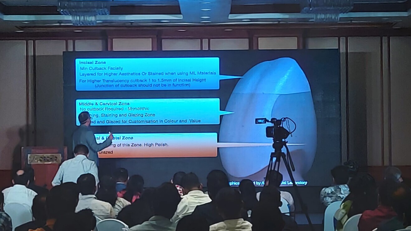 Mr. Danesh Vazifdar on Amann Girrbach Zolid range of blanks