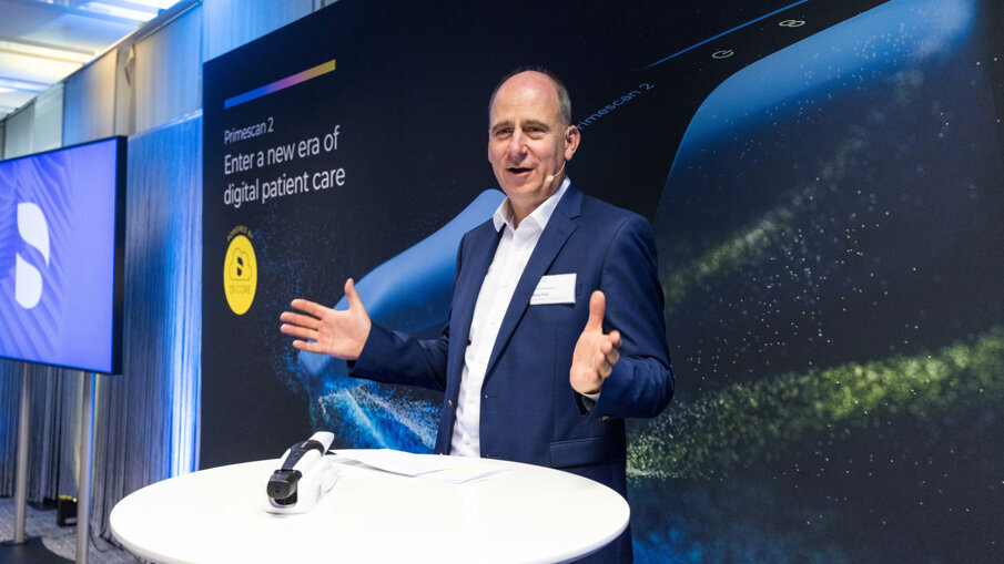 Niels Plate is head of equipment R & D and launch management at Dentsply Sirona. (Image: Dentsply Sirona)  