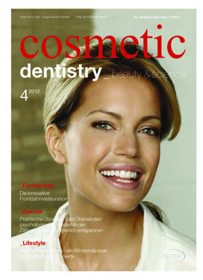 cosmetic dentistry Germany No. 4, 2012 cosmetic dentistry Germany No. 4, 2012