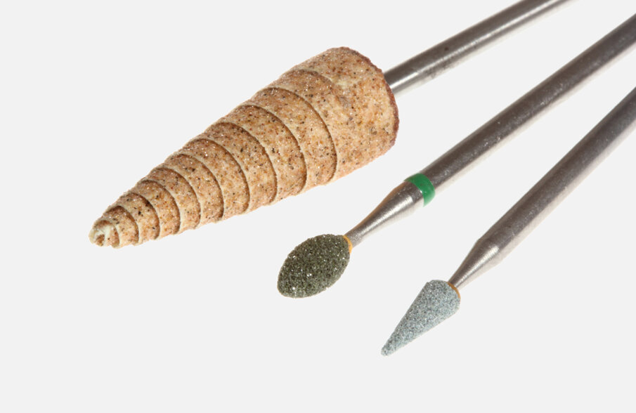 Fig. 5: Tools for surface characterisation before sintering.