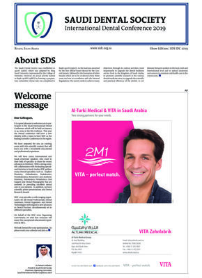 today SAUDI DENTAL SOCIETY International Dental Conference 2019 today SAUDI DENTAL SOCIETY International Dental Conference 2019